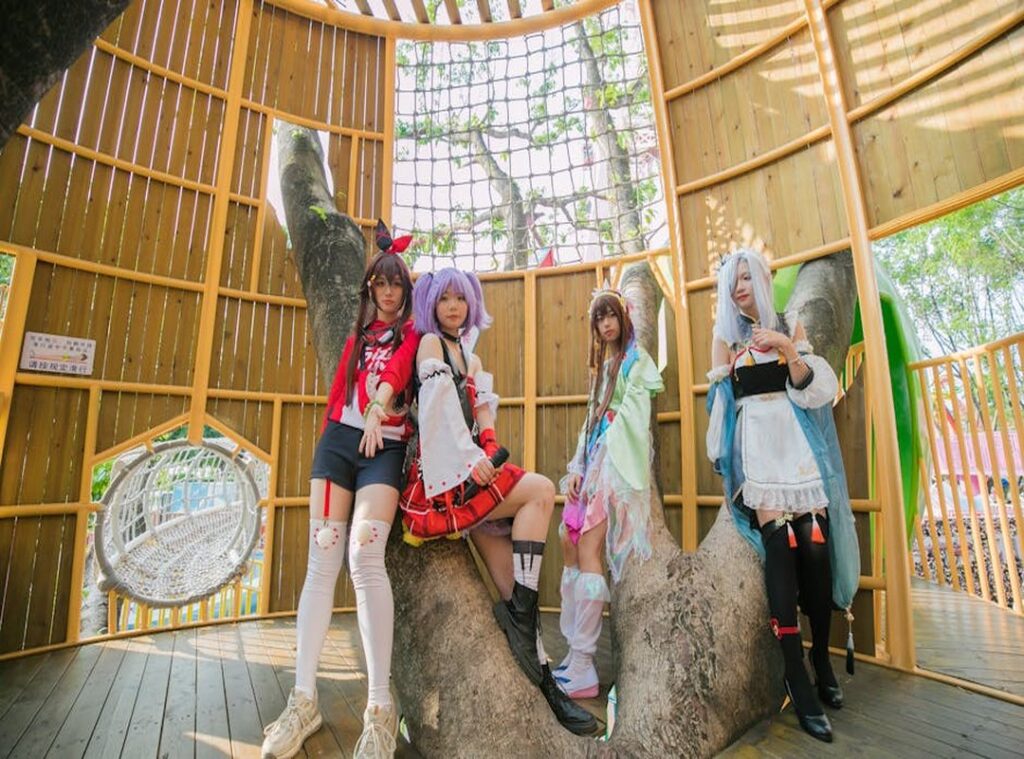 cute anime girl base poses